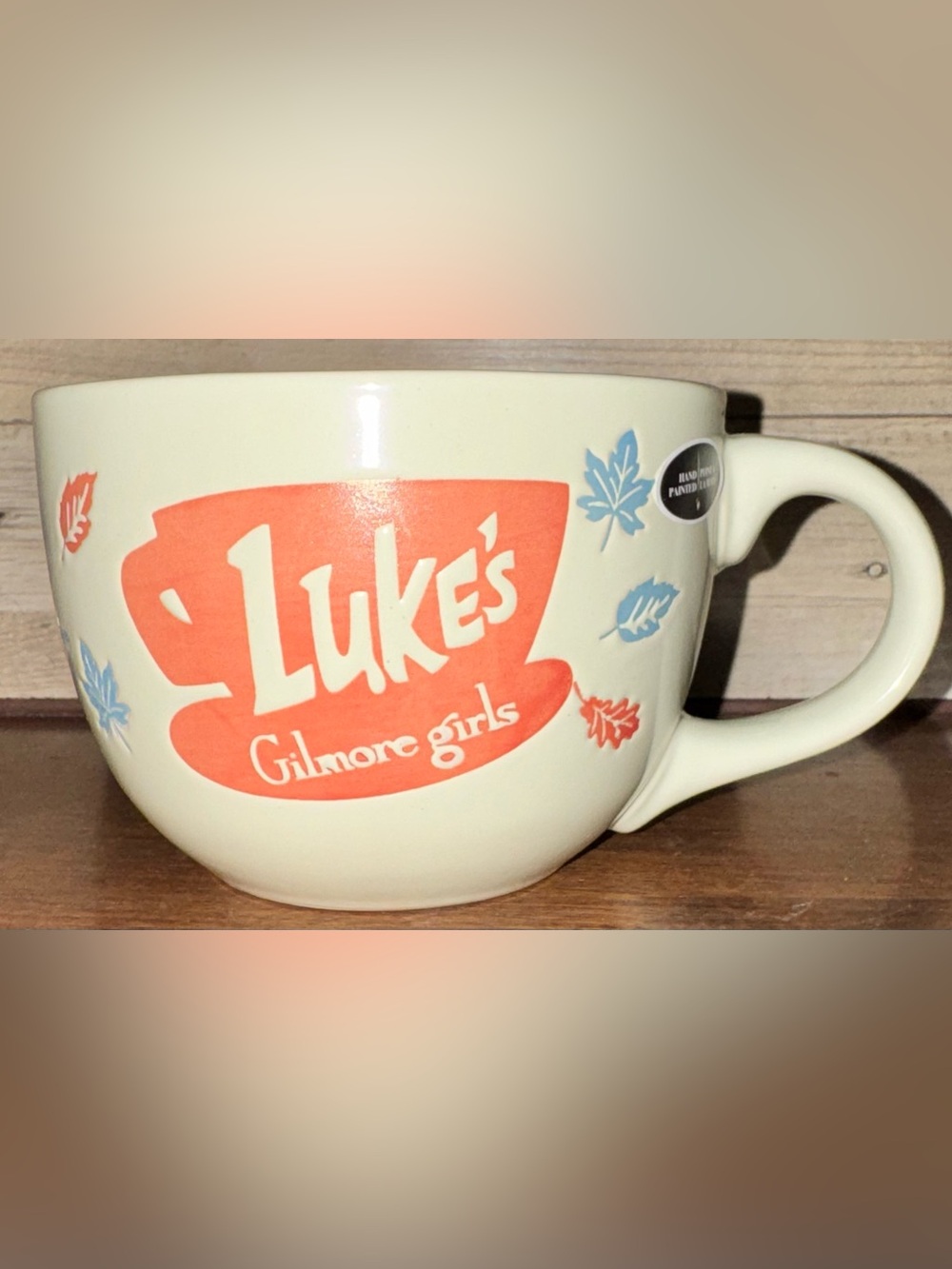 🥰 Gilmore Girls Autumn 🍂Theme with Leaves 🍂 Luke's Diner Oversized Style Mug